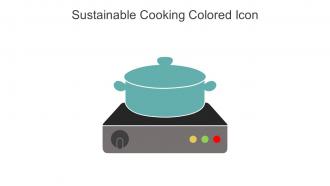 Sustainable Cooking Colored Icon In Powerpoint Pptx Png And Editable Eps Format
