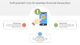 Swift Payment Icon For Seamless Financial Transactions