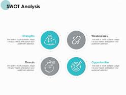 Swot analysis threats k323 ppt powerpoint presentation icon objects