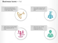 Target achievement business meeting social network help desk ppt icons graphic