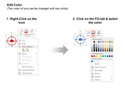 Target cloud internet wifiantenna globe ppt icons graphics