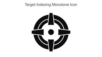 Target Indexing Monotone Icon In Powerpoint Pptx Png And Editable Eps Format