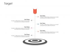 Target project strategy process scope and schedule ppt styles icons