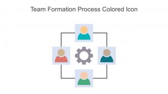 Team Formation Process Colored Icon In Powerpoint Pptx Png And Editable Eps Format