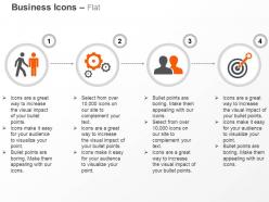 Teamwork process control management target achievement ppt icons graphics
