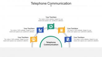 Telephone communication ppt powerpoint presentation icon example cpb