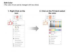 Thumbs up down presentation internet sign ppt icons graphics