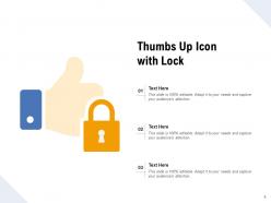Thumbs up icon circle bulb coin megaphone shield icon paper