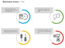 Time based report financial transfer time based operation ppt icons graphics
