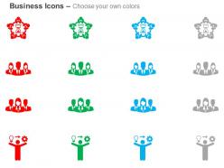 Time for working collectively business team idea generation and operational functions ppt icons graphics