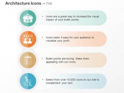 Tool kit building plan checklist house ppt icons graphics