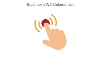 Touchpoint Wifi Colored Icon In Powerpoint Pptx Png And Editable Eps Format