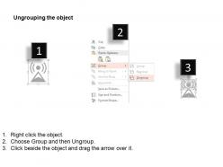 Tower no signal locked error in wifi ppt icons graphics