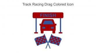 Track Racing Drag Colored Icon In Powerpoint Pptx Png And Editable Eps Format