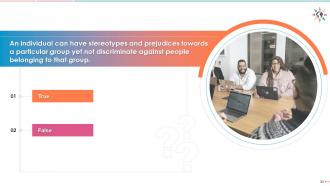 Training module on diversity and inclusion - understanding stereotype, prejudice, discrimination