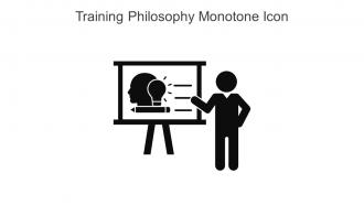 Training Philosophy Monotone Icon In Powerpoint Pptx Png And Editable Eps Format