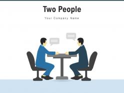 Two people comparison financial strategy formulation infographic