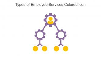 Types Of Employee Services Colored Icon In Powerpoint Pptx Png And Editable Eps Format
