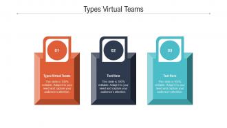 Types virtual teams ppt powerpoint presentation icon grid cpb
