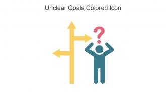 Unclear Goals Colored Icon In Powerpoint Pptx Png And Editable Eps Format