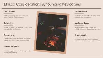 Understanding Keyloggers Risks Types And Protection PPT Sample ST AI Content Ready Informative