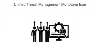 Unified Threat Management Monotone Icon In Powerpoint Pptx Png And Editable Eps Format