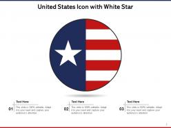 United States Icon Background Circular Design Liberty