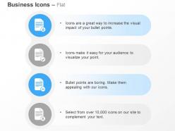 Unlock correct negative incorrect business report ppt icons graphics