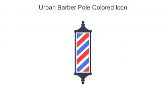 Urban Barber Pole Colored Icon In Powerpoint Pptx Png And Editable Eps Format