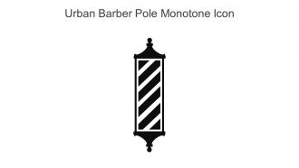Urban Barber Pole Monotone Icon In Powerpoint Pptx Png And Editable Eps Format