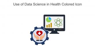 Use Of Data Science In Health Colored Icon In Powerpoint Pptx Png And Editable Eps Format