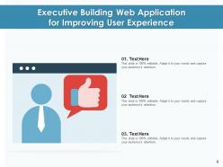 User experience icon service optimization performing employee application process