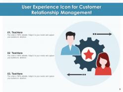 User experience icon service optimization performing employee application process