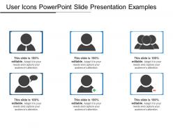 User icons powerpoint slide presentation examples
