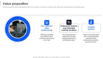 Value Proposition Business Model Of Zoom Ppt Icon Gridlines BMC SS