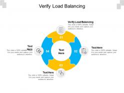 Verify load balancing ppt powerpoint presentation icon graphics tutorials cpb