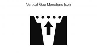 Vertical Gap Monotone Icon In Powerpoint Pptx Png And Editable Eps Format