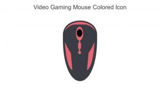 Video Gaming Mouse Colored Icon In Powerpoint Pptx Png And Editable Eps Format
