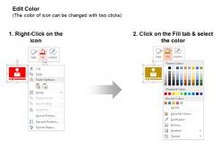 Video lecture database system communication ppt icons graphics