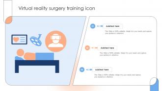 Virtual Reality Surgery Training Icon