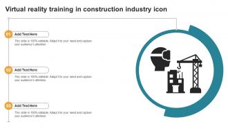 Virtual Reality Training In Construction Industry Icon