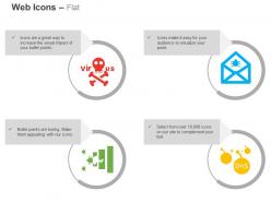Virus protection email communication firewall dos ppt icons graphics