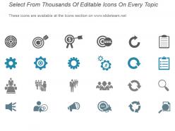 Vision and mission in strategic management ppt icon
