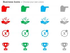 Vision goal generation enabling technologies ppt icons graphics