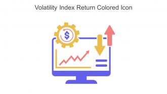 Volatility Index Return Colored Icon In Powerpoint Pptx Png And Editable Eps Format
