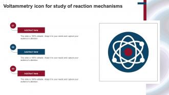 Voltammetry Icon For Study Of Reaction Mechanisms Ppt Example