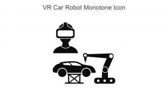 VR Car Robot Monotone Icon In Powerpoint Pptx Png And Editable Eps Format