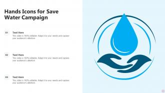 Water Icon Powerpoint Ppt Template Bundles