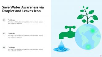 Water Icon Powerpoint Ppt Template Bundles