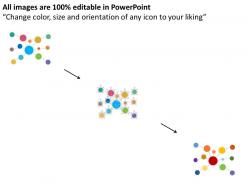 Wd business process network with icons flat powerpoint design